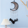 Dark Night Dream Catcher with Healing Agate