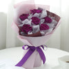 Royal Purple Preserved Roses Bouquet