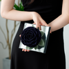 Giant Preserved Rose in Acrylic Box – Galaxy Dark