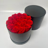 Luxury Medium Preserved Rose Box - 18 Red Roses