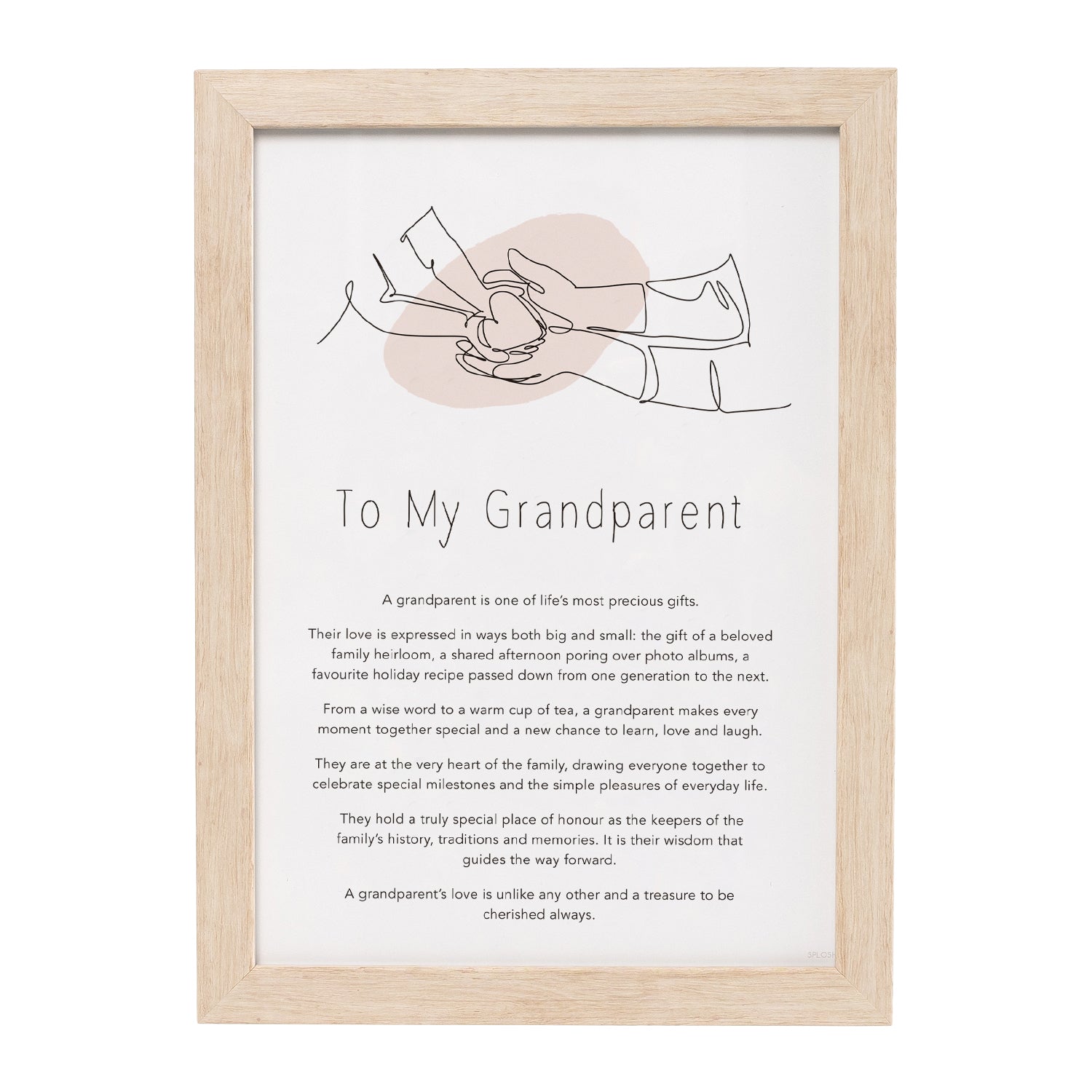 Gift of Words-To my Grandparent