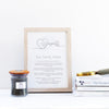 Gift of Words-Our Family Home