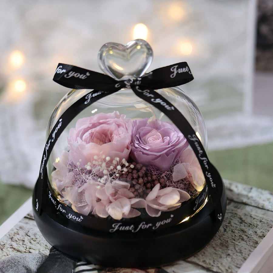 Preserved Flower - Purple Roses
