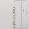 7 Rings Colorful Crystal Sun Catcher