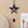 Black Crystal Star Shape Dream Catcher with Healing Agate