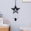Black Crystal Star Shape Dream Catcher with Healing Agate