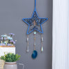 Blue Crystal Star Shape Dream Catcher with Healing Agate