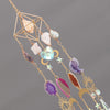Pineapple Colorful Sun Catcher with Healing Agate
