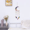 Colorful Moon Shape Dream Catcher with Healing Agate