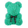 Tiffany Blue Rose Bear with Bow-40cm