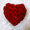 Preserved Roses Box – Heart Shape – Red – 20 Roses