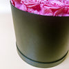 Preserved Roses Box – Round – Pink –  26 Roses