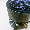 Preserved Roses Leather Style Bouquet– 9 Roses – Galaxy Dark