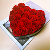 Preserved Roses Box – Heart Shape – Red – 20 Roses