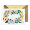 Hallmark Signature Birthday Card - Floral Wreath