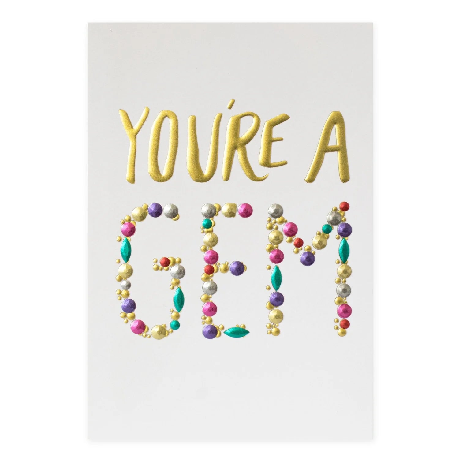 Hallmark Signature Greeting Card - You're A Gem