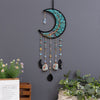 Turquoise Moon Shape Dream Catcher with Healing Agate