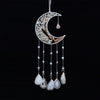 Butterfly Moon Shape Dream Catcher with Healing Agate