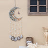 Butterfly Moon Shape Dream Catcher with Healing Agate