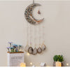 Butterfly Moon Shape Dream Catcher with Healing Agate