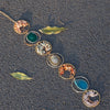 Agate and Tree of life in 7 Rings