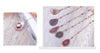 Flaming Red Moon Shape Dream Catcher with Healing Agate