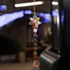 Lotus Colourful Nature Stones Hanging Decoration