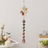 Lotus Colourful Nature Stones Hanging Decoration