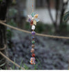 Lotus Colourful Nature Stones Hanging Decoration