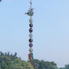 Bird Colourful Nature Stones Hanging Decoration