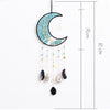 Turquoise Moon Shape Dream Catcher with Healing Agate