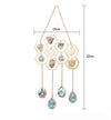 Bee Hive Natural Crystal Sun Catcher