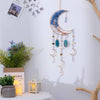 Moon&Moon Moon Shape Dream Catcher with Healing Agate