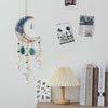 Moon&Moon Moon Shape Dream Catcher with Healing Agate