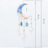 Moon&Moon Moon Shape Dream Catcher with Healing Agate