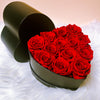 Preserved Roses Box – Heart Shape – Red – 13 Roses