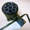 Preserved Roses Leather Style Bouquet– 9 Roses – Galaxy Dark