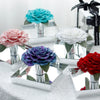 Giant Preserved Rose in Acrylic Box – Galaxy Blue
