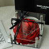 Classic Red Preserved Rose with Acrylic Cover