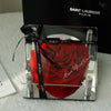 Heart Red Preserved Rose with Acrylic Cover
