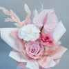 Anthurium Style Preserved Roses Bouquet - Pink
