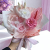 Anthurium Style Preserved Flower Bouquet - Pink