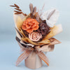 Anthurium Style Preserved Flower Bouquet - Brown