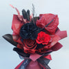 Anthurium Style Preserved Flower Bouquet - Red