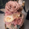 preserved rose center detail, tight bloom, high quality flower