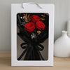 Scarlet Noir Preserved Roses Bouquet