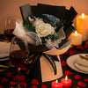 Midnight Elegance Preserved Roses Bouquet
