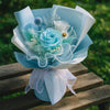 Frozen Serenity Preserved Roses Bouquet