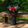 Crimson Majesty Preserved Rose Bouquet