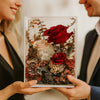 Crimson Blush Preserved Roses Arrangement Box
